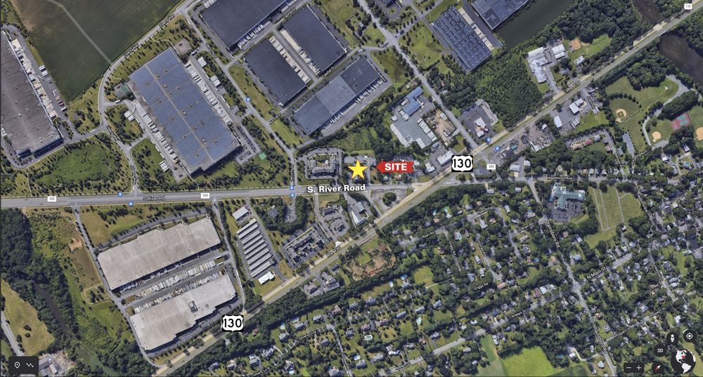 Proposed ±100,000 SF 3-story self storage facility: 1274 S River Rd, Cranbury, NJ 08512